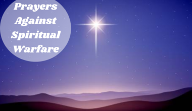 Prayers Against Spiritual Warfare​