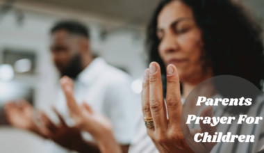 Parents Prayer For Children